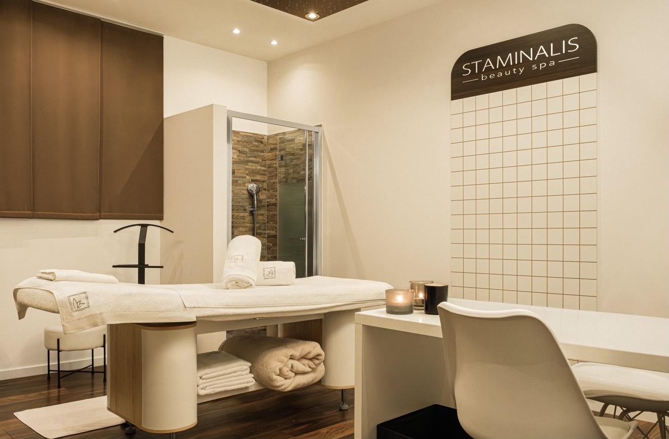 Cabina trattamenti con doccia