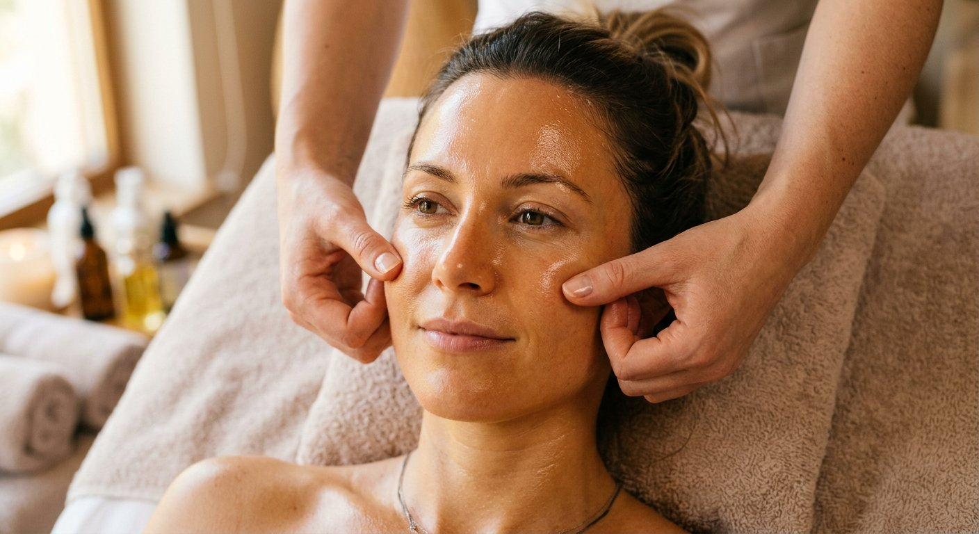 Trattamento viso alla Staminalis Beauty Spa